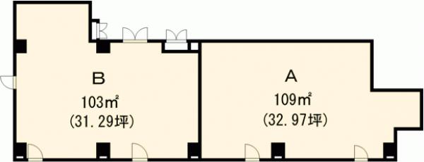 トーコービルの間取り