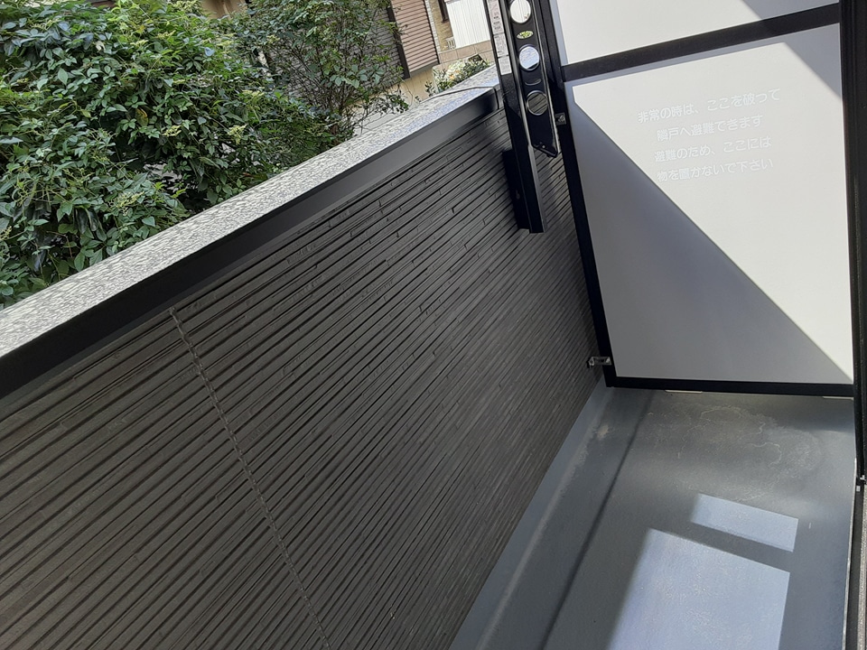 11/19 バルコニー