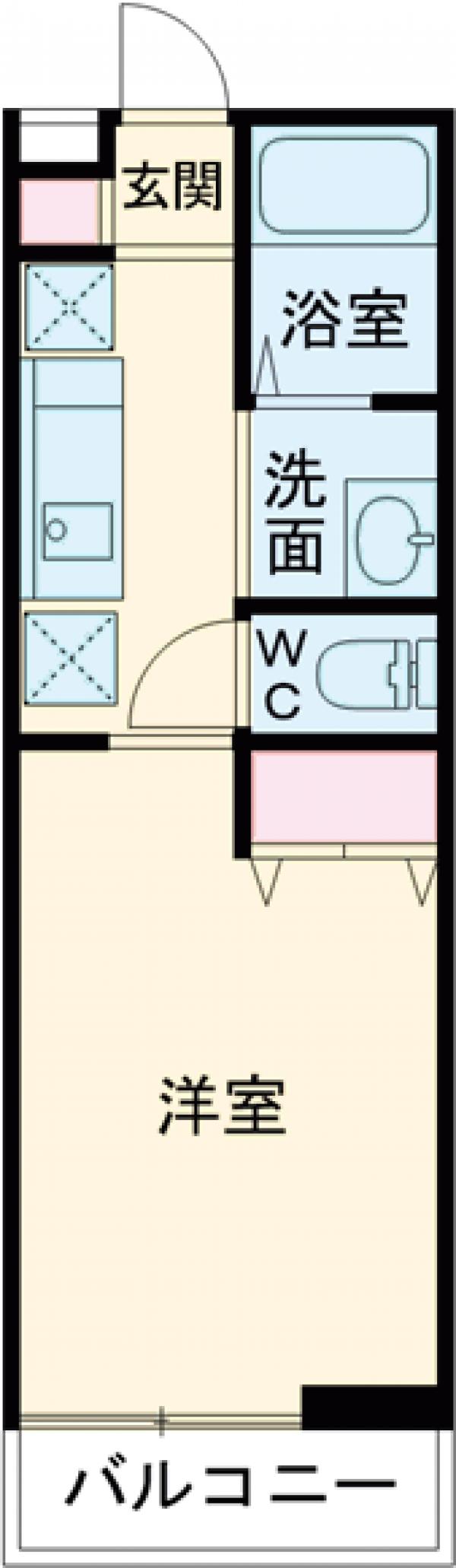 リブリ・HIRASの間取り