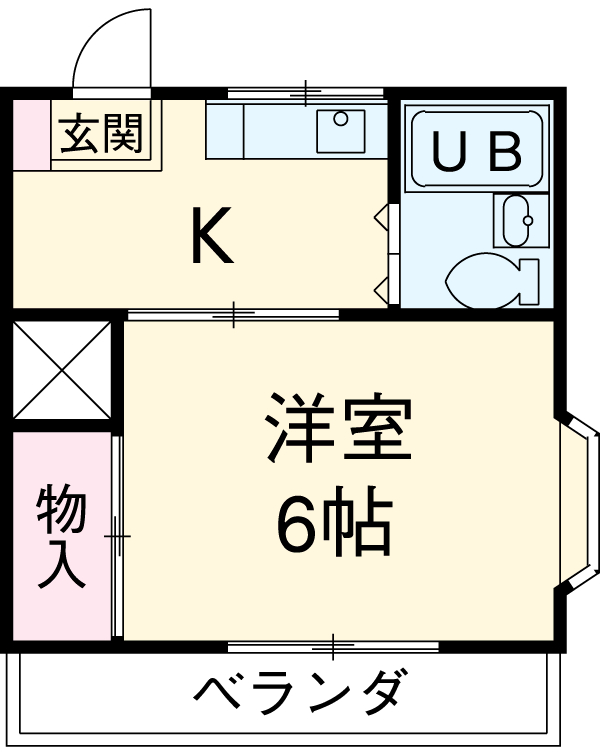 メゾン杉崎の間取り