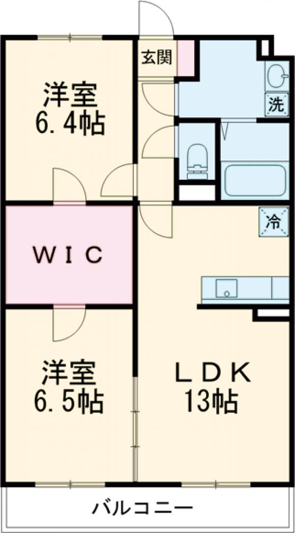 ラ・ヴィー・エターナルの間取り