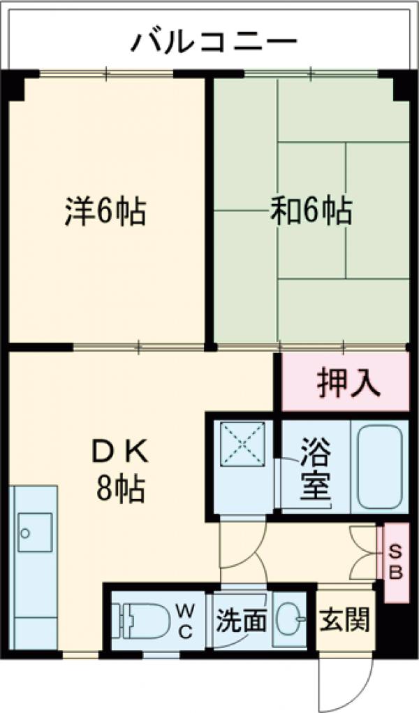 アーデンハウスの間取り