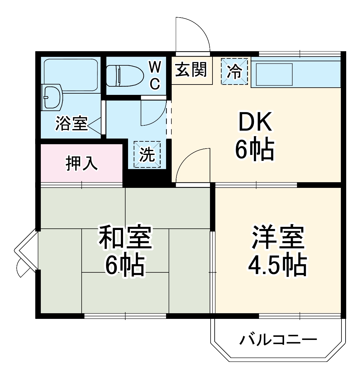 アネックスの間取り