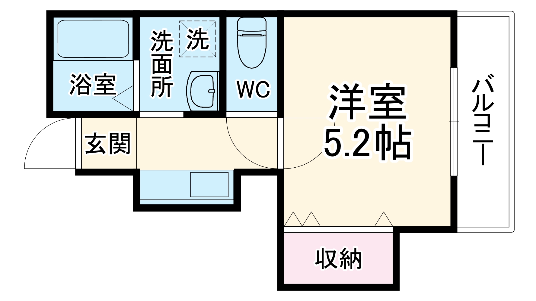 第5高橋ハイツの間取り