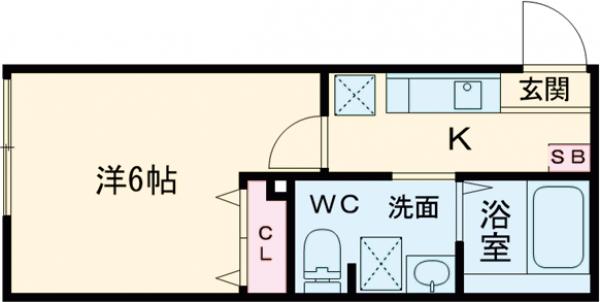 SAKURA U-Tokyoの間取り