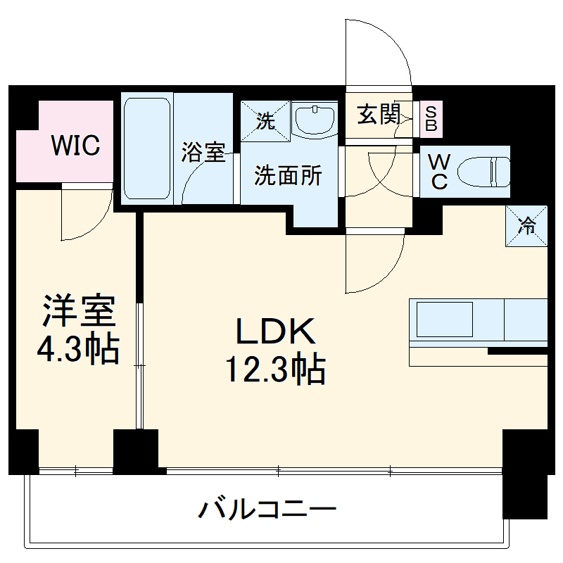 ミルーナヒルズ柏の間取り
