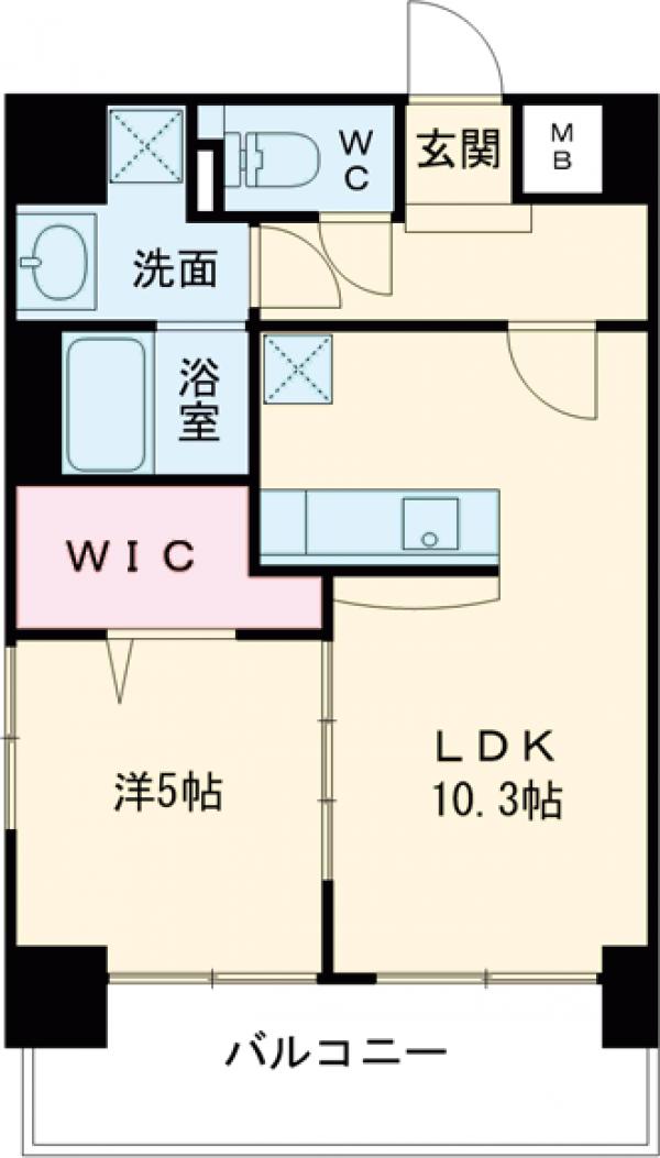 F・STAGE博多の間取り