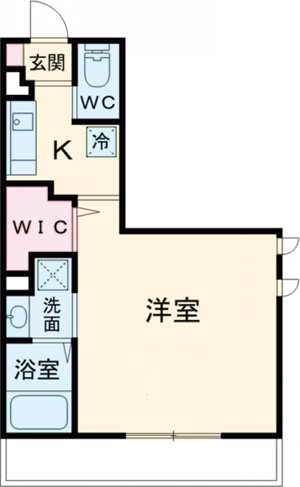 エスポワール(百合ケ丘)の間取り