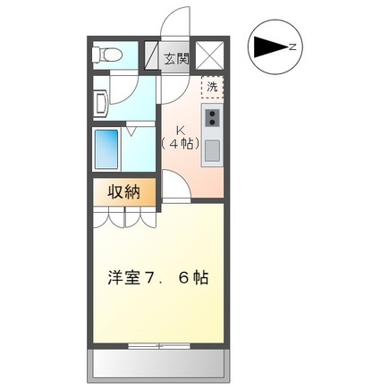 ファイブシャトーかすみの間取り