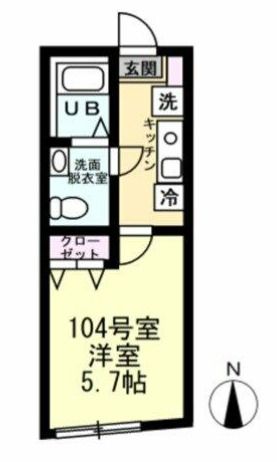 Beach Lagoon杉田の間取り