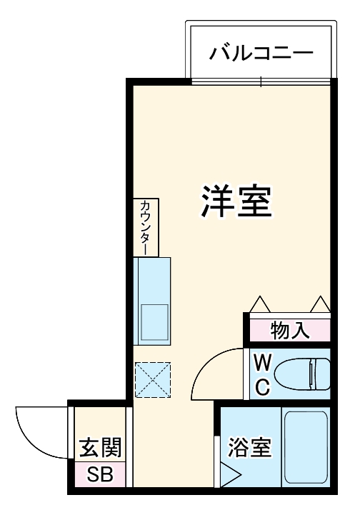 セイントピア茅ヶ崎10の間取り