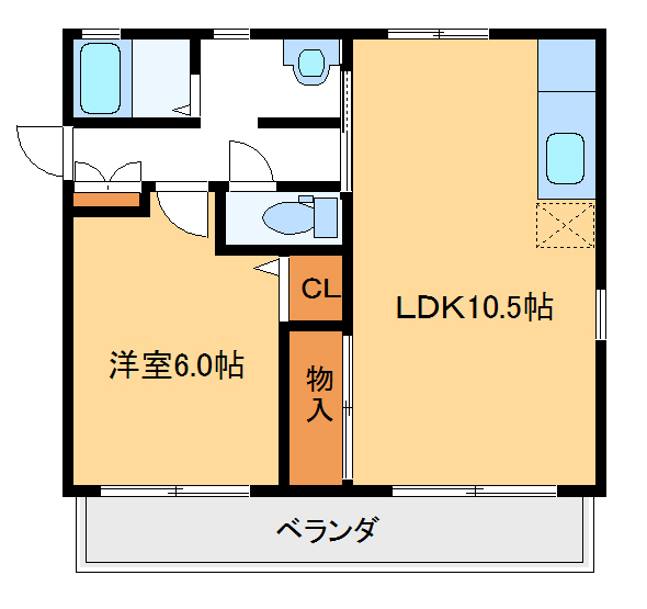 ドルフノムラBの間取り