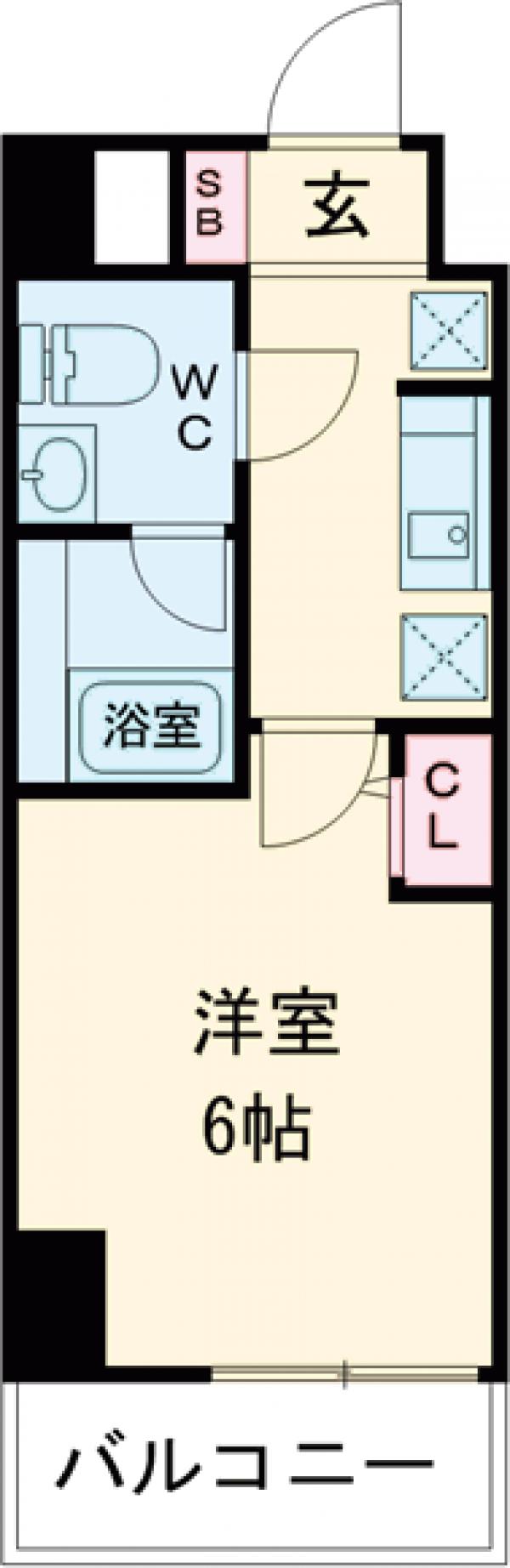 ALTERNA四つ木の間取り