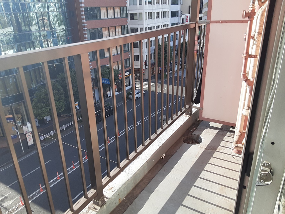 11/25 バルコニー