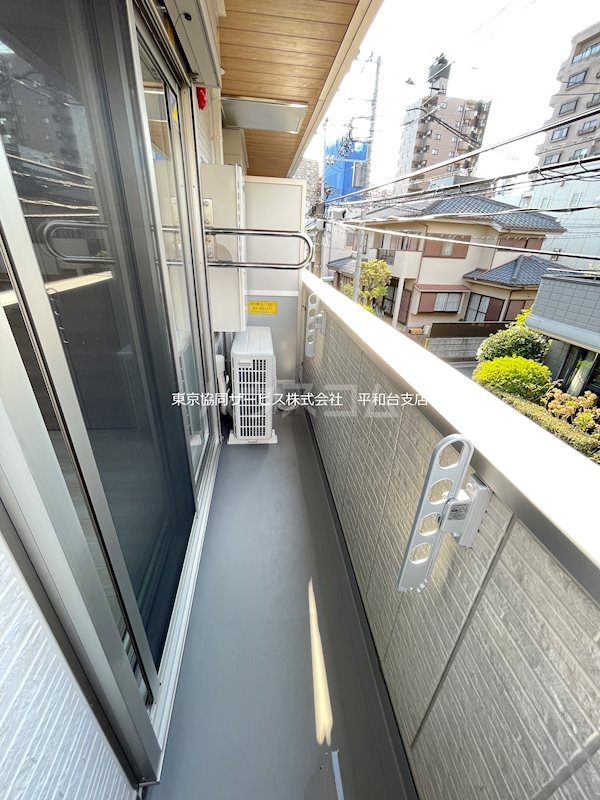 12/25 バルコニー