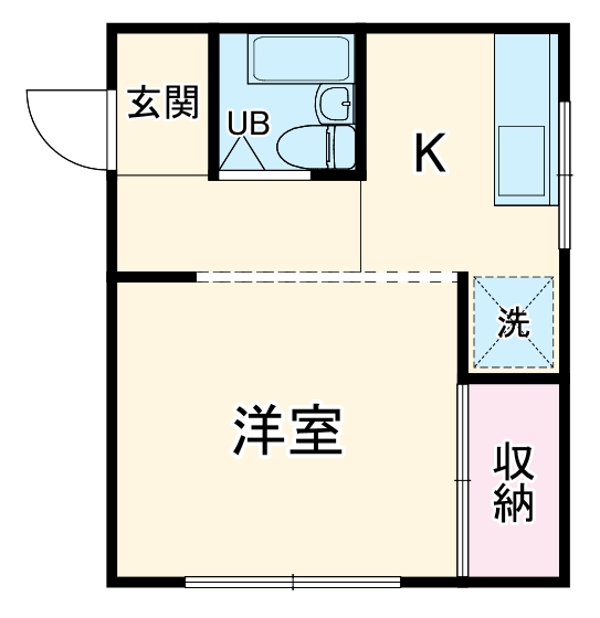 プチハイム追分の間取り