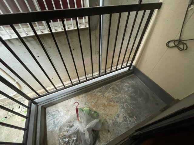 12/24 バルコニー