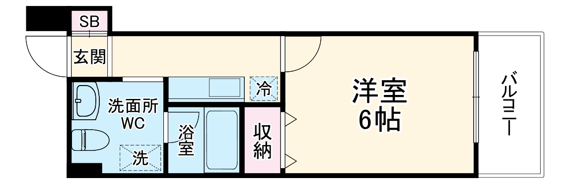 ランドワールド中川9号館の間取り