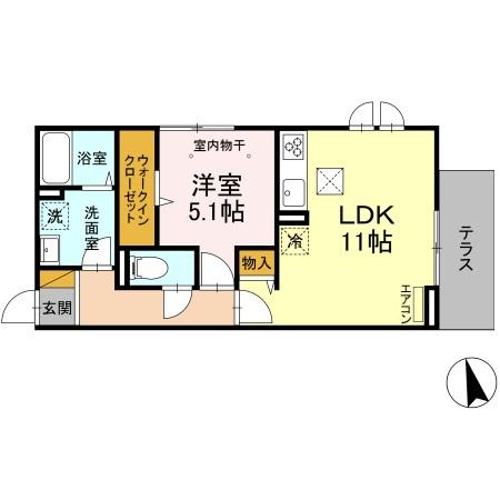 TORISIA YHの間取り