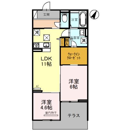 スカーラ大宮の間取り