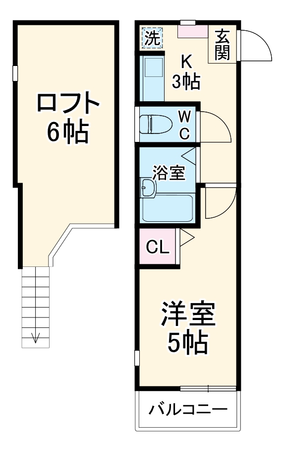 サフィール向ヶ丘の間取り