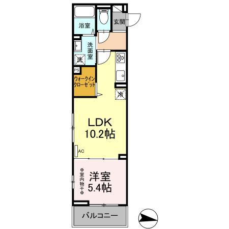 D-Liberteの間取り