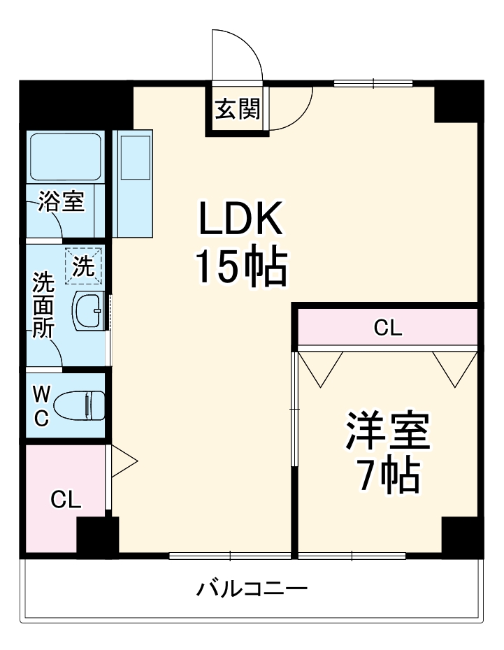 アルカディアインの間取り