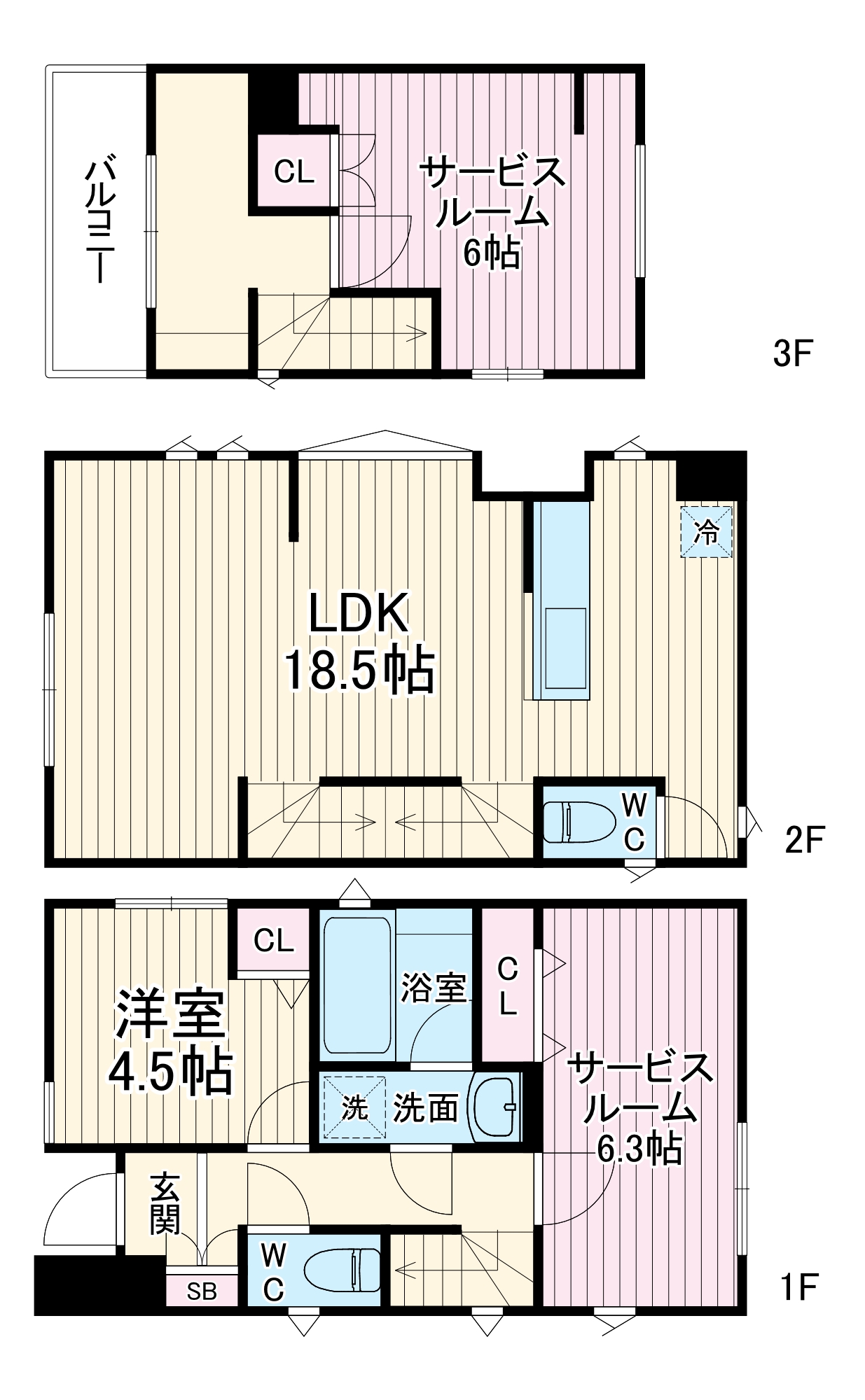 Kolet行徳#06の間取り