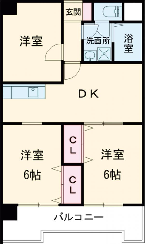 プレヴュー吾妻の間取り