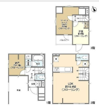 Kolet市川#03の間取り