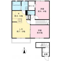 アムールの間取り