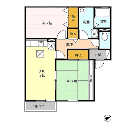 プラムヴィラの間取り