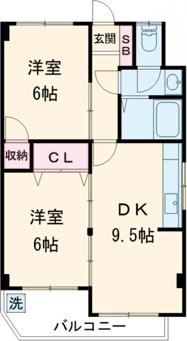 上総ビルの間取り
