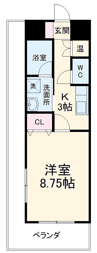 Castle Hills柳ヶ瀬の間取り