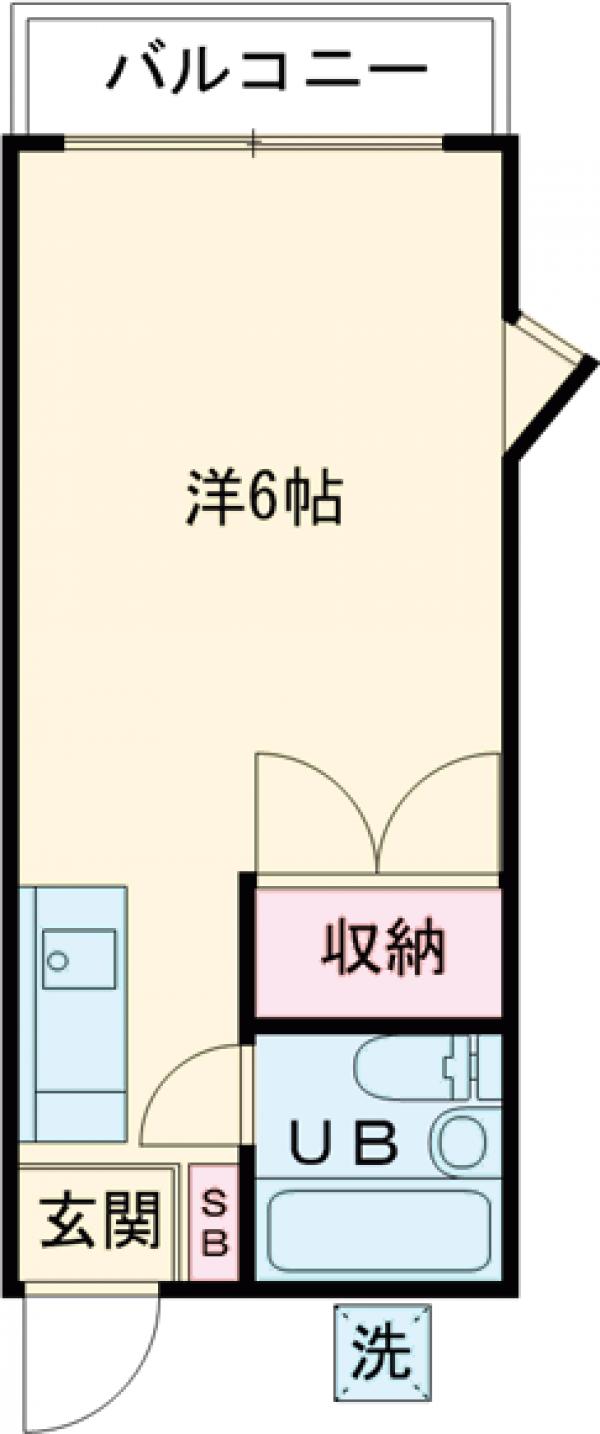 ベルメゾンの間取り