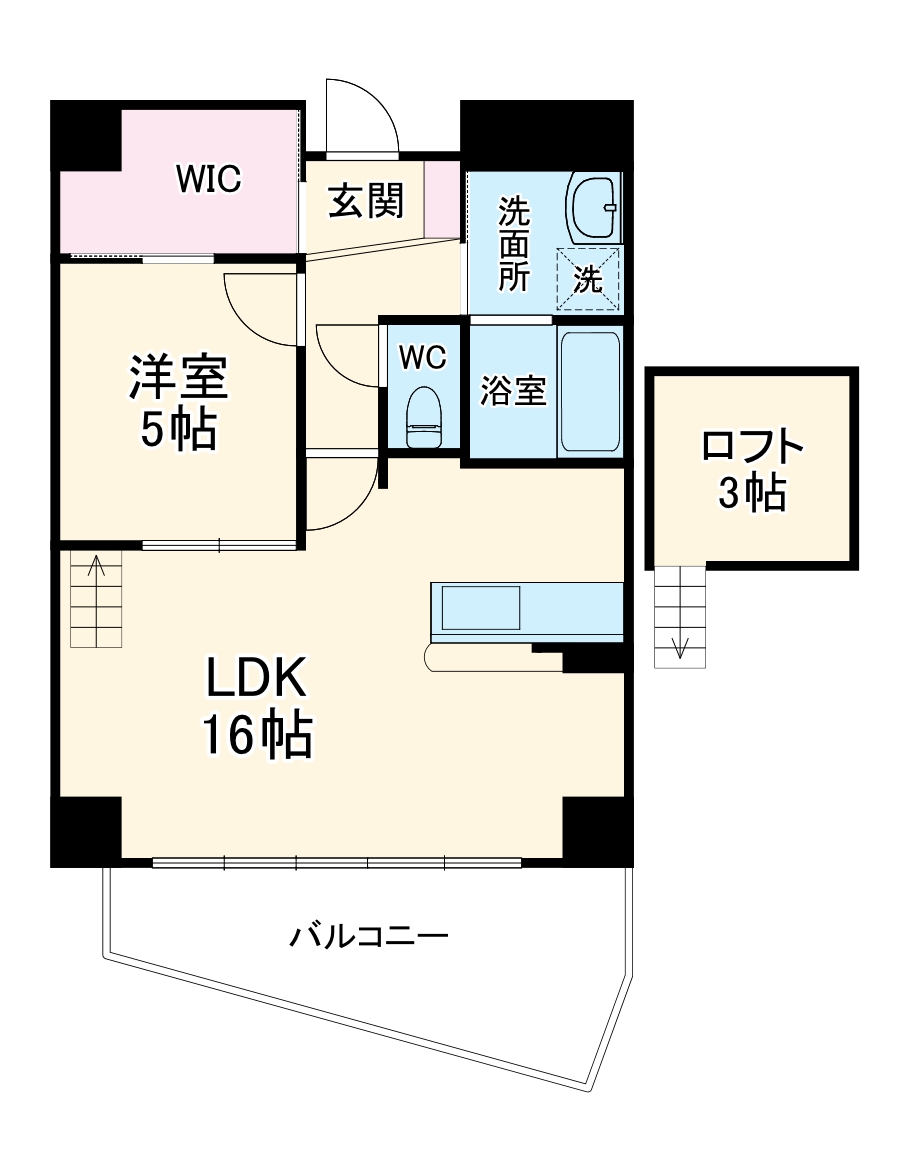 ガーデンクルセ櫻見館の間取り