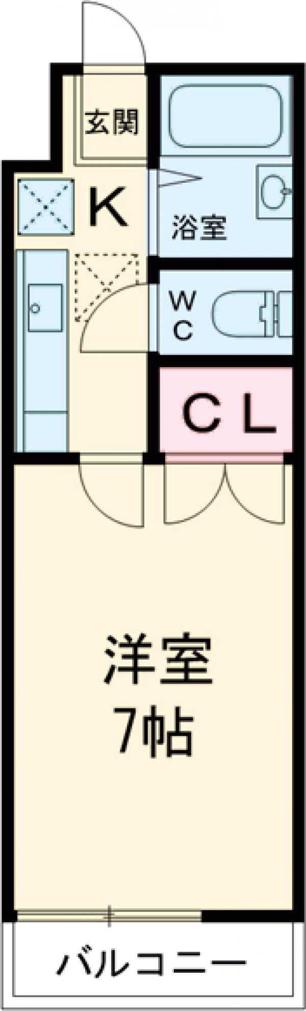 Tコーポの間取り
