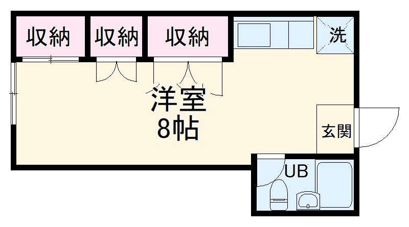サンハイツの間取り