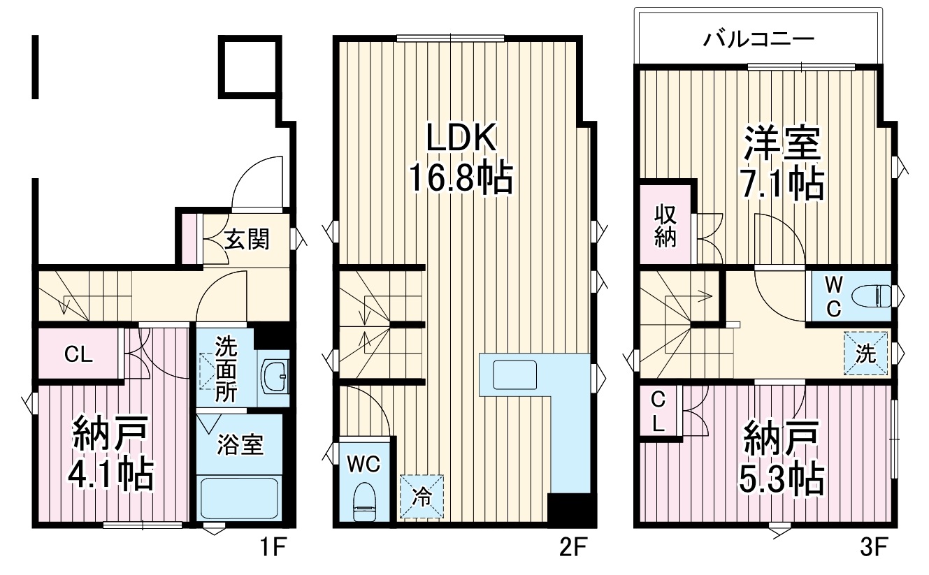 Kolet妙蓮寺#02の間取り