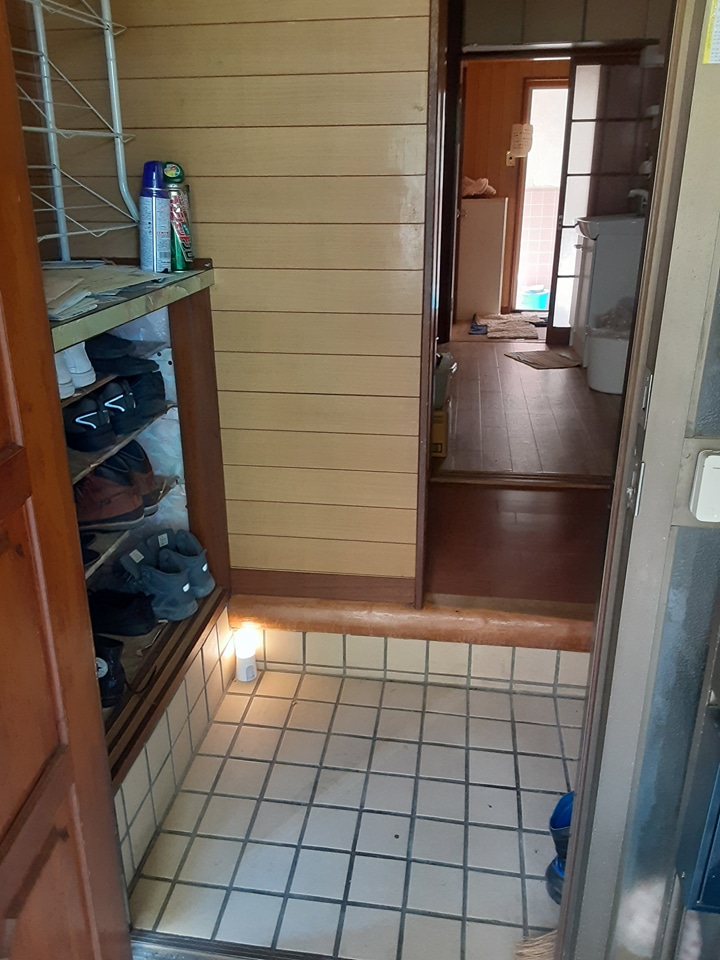 8/17 玄関