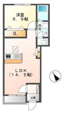 ボヌール.i Ⅲの間取り