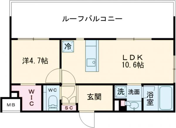 ORSUS戸越銀座の間取り