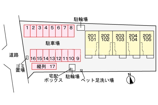 15/22 駐車場