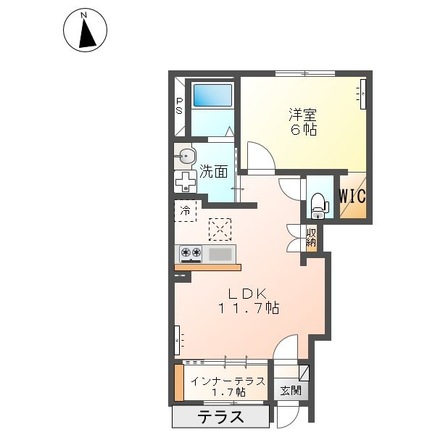 ハーモニーラインの間取り