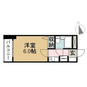上高畑SKYマンションⅡの間取り