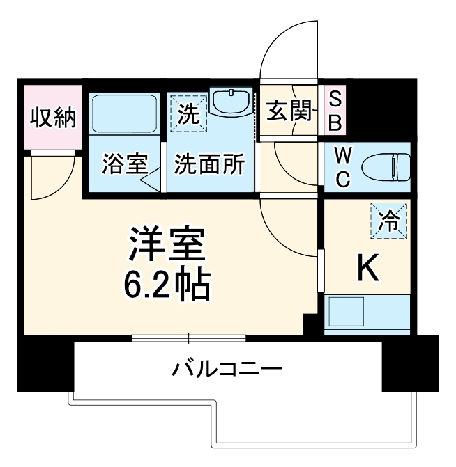 プレサンス東三国エンブレイスの間取り