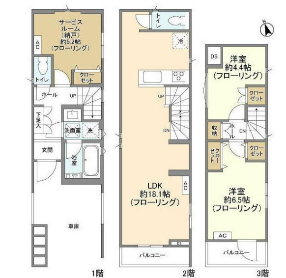 Ｋｏｌｅｔ芝久保町＃０６の間取り