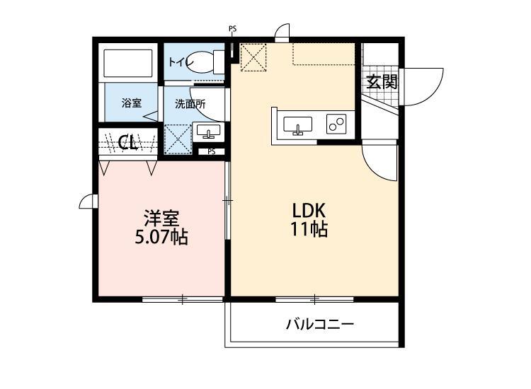 Blanc Cube赤羽の間取り
