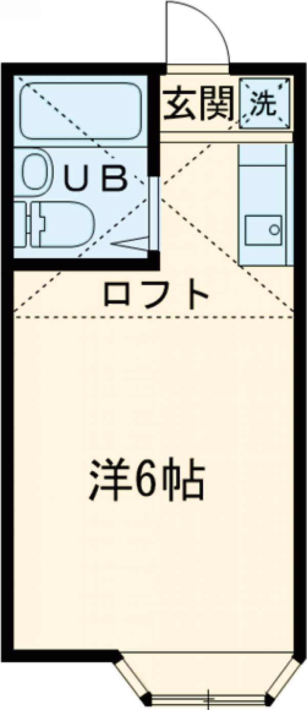 プリティハウスの間取り