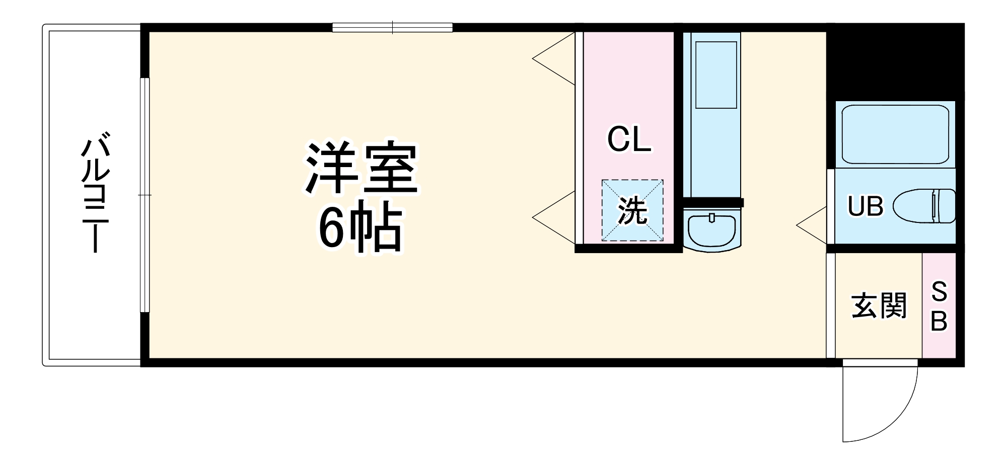 ラフォルテ大森の間取り